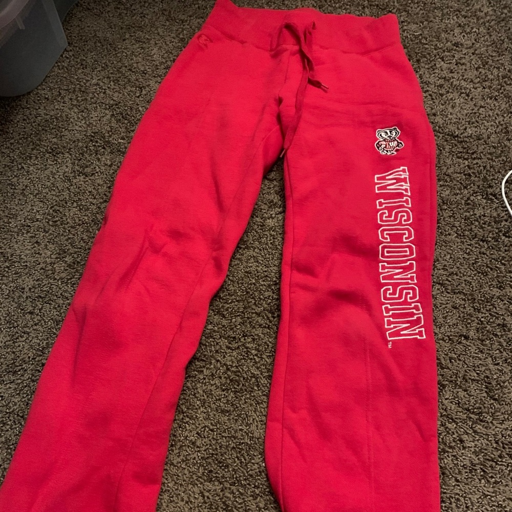 Wisconsin badgers sweatpants